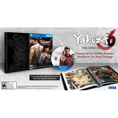 Yakuza 6 The Song of Life - Essence of Art Edition [PS4, английская версия]